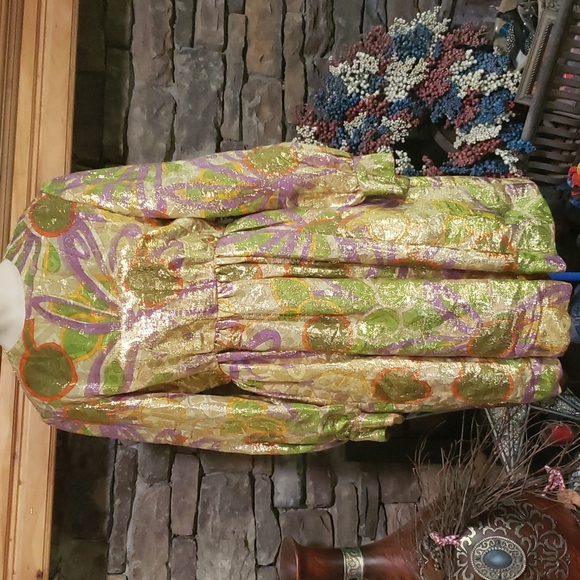 SALE⚡️VINTAGE ELINOR SIMMONS FOR MALCOLM STARR Dress SZ 12 fits more like 4-8 - Picture 2 of 14